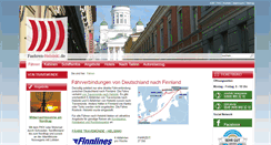 Desktop Screenshot of faehren-helsinki.de